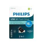 Philips 2 in1 USB stick 3.1/USB C - 16GB - FM16DC152B