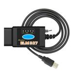OBD ELM327 V1.5 USB Car Fault Diagnostic Cable with Switch (Black)