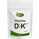Vitamine D3 & Vitamine K2 MK-7 uit korstmos | 100 vegan capsules | vitaminesperpost.nl