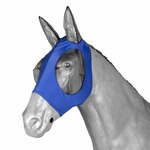 Pagony Easy Fit vliegenmasker kobalt maat:pony
