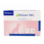 Virbac Telizen 100 mg M/L - voedingssupplement 2 x 30 tabletten