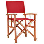 Regisseursstoel, set van 2, klapstoel, vouwstoel, antraciet, duurzaam, eucalyptushout, waterafstotend stof, klapstoel