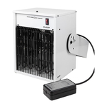 Eurom Industrial Heat Duct Pro 9kW Werkplaatskachel Prof 9000watt Rood 332483