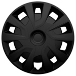 Carpoint Wieldoppen VR Carbon 14 inch zwart set van 4