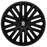 Autostyle Wieldoppen Revo-Van 16 inch zwart set van 4