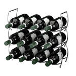 Zeller Wijnrek - 54 flessen - 118x68x25 cm - Wijnrek Hout - Flessenrek - Wijnrekken