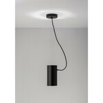 LED Hanglamp - Hangverlichting - Trion Maliba - 16W - 2-lichts - Warm Wit 3000K - Dimbaar - Rechthoek - Mat Zwart - Aluminium