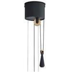 Vibia - Wireflow Lineal 0338 hanglamp Zwart