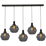 Light and Living hanglamp - zwart - metaal - 3097012