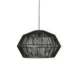 Light and Living hanglamp - zwart - metaal - 2969612
