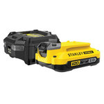 Stanley FATMAX SFMCB10D1 V20 18V Starter Kit | 1x2Ah + Lader - SFMCB10D1-QW
