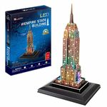 Cubic Fun 3D Puzzel Neuschwanstein Castle + LED Verlichting 128 Stukjes