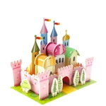 4 PCS 3D Puzzel Speelgoed DIY intellectuele ontwikkeling puzzel (1890-C)