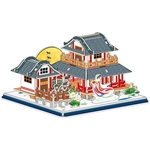 4 PCS 3D Puzzel Speelgoed DIY intellectuele ontwikkeling puzzel (1891-S)