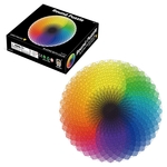 Ronde 3D Puzzel Cartoon Plane Puzzel Puzzel Speelgoed 1000 PCS (Rainbow)