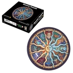 Ronde 3D Puzzel Cartoon Plane Puzzel Puzzel Speelgoed 1000 PCS (Sterrenbeelden)