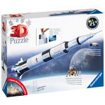 4|avensburger puzzel 440 stukjes planeet Apollo Saturn v rocket0.