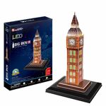 Ravensburger puzzel 216 stukjes 3D puzzel toren van Pisa by night