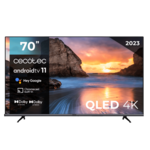 Cecotec VQU11070+ 4K QLED Android Smart TV (2023) 70"