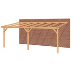 Aanbouwveranda SUBLIME Plat dak - 300 x 350 cm