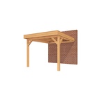 Aanbouwveranda SUBLIME Plat dak - 300 x 400 cm