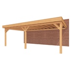 Aanbouwveranda SUBLIME Plat dak - 500 x 300 cm