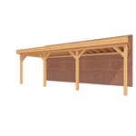 Aanbouwveranda SUBLIME Plat dak - 500 x 400 cm