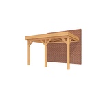 Aanbouwveranda SUBLIME Plat dak - 400 x 400 cm