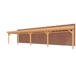 Aanbouwveranda SUBLIME Plat dak - 400 x 300 cm