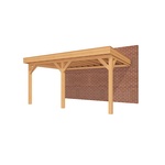 Aanbouwveranda SUBLIME Plat dak - 1000 x 400 cm