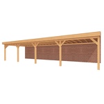 Aanbouwveranda SUBLIME Plat dak - 1200 x 300 cm