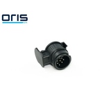 TFA Stecker 88007 Aanhangeradapter [Stekkerdoos, 13-polig - Stekker, 7-polig] Kunststof