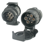 TFA Stecker 88006 Aanhangeradapter [ - Stekker, 7-polig] Kunststof