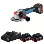 Bosch Blauw GWX 18V-10 P Accu Haakse Slijper | X-Lock | 125 mm | Zonder accu en lader | In doos - 06019J4200