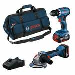 GWX 18 V-15 SC | Accu haakse slijper | 18 V | X-Lock | L-Boxx | 2x accu 5.5Ah | Set