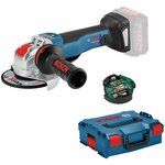 GWX 18V-7 Professional | Accu Haakse slijper | 115 mm | L-BOXX | excl. accu en lader