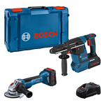 Bosch Blauw GWX18V-10PSC 18V 125mm X-LOCK Haakse Slijper Body in L-Boxx - 06017B0800