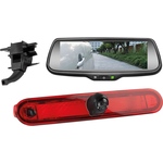 Achteruitrijcamera set met 7" spiegelmonitor voor Mercedes Citan - Renault Kangoo