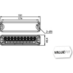 LED Achterlicht 12/24V