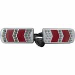 Achterl.LED 24V m/impuls,bevest.vooraan