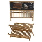 Curver afdruiprek op plateau 38x29x8.5 cm lichtgrijs