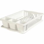 Metaltex colonia afdruiprek 48x30 cm zilver