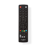 Universele Afstandsbediening | Voorgeprogrammeerd | 2 Apparaten | Disney + Button / Netflix Knop | Infrarood | Zwart