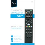 Cavus TV afstandsbediening voor Sony CRC3 Afstandsbediening Zwart