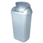 PlastiQline PlastiQline afvalbak met kniebediening 20 liter PQKBL