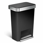 Rotho Trio Afvalemmer 10L + 2x15L Zwart