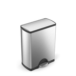 EKO afvalemmer 20+4l grijs deco inbouw