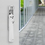 VidaXL Wandasbak rvs