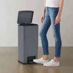 Brabantia touch bin wandafvalemmer 3 liter platinum