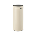 Brabantia touch bin afvalemmer 30 liter soft beige